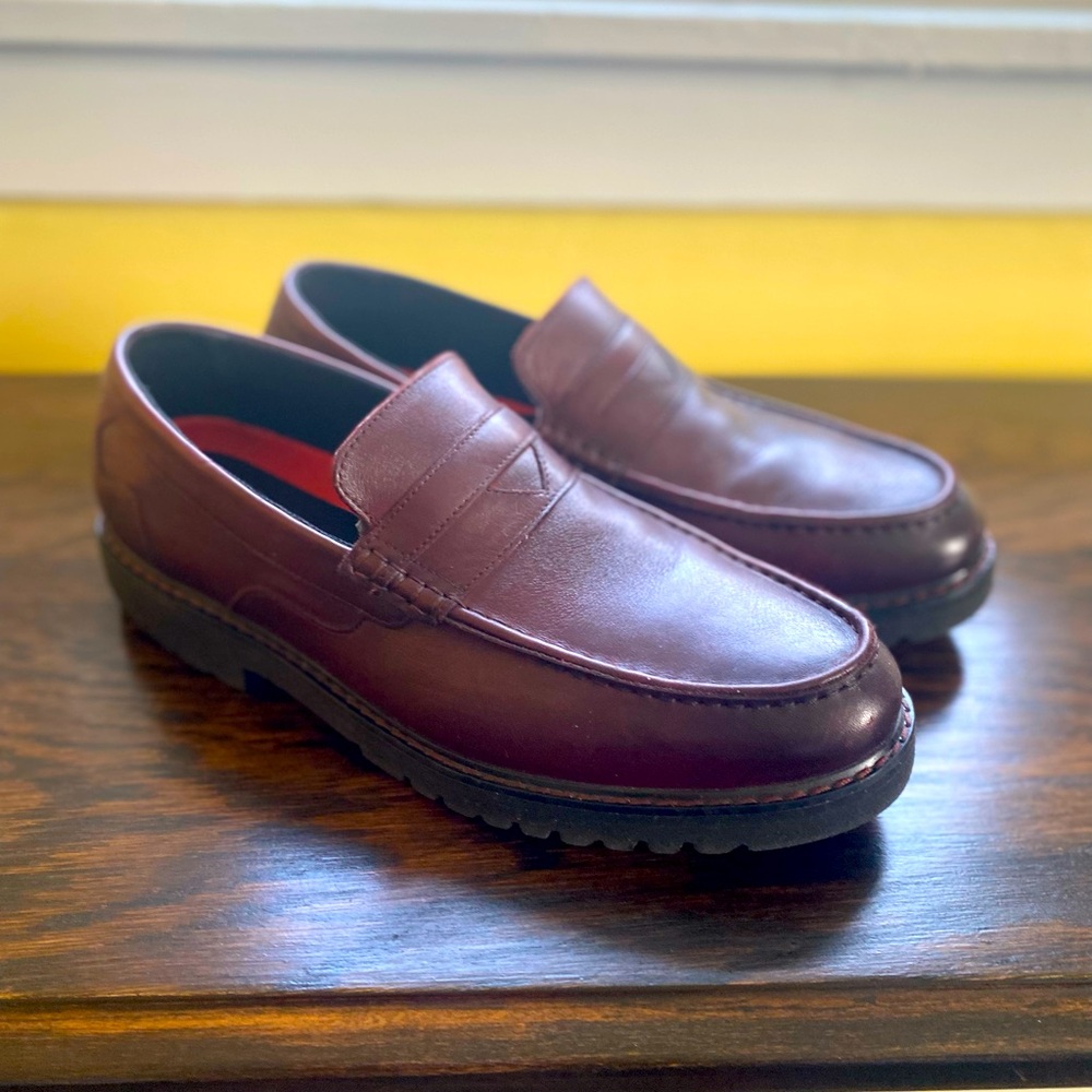 ROCKPORT “ Maverick” Penny Loafers Size 10.5 medium width. A steal❣️ - Picture 3 of 5